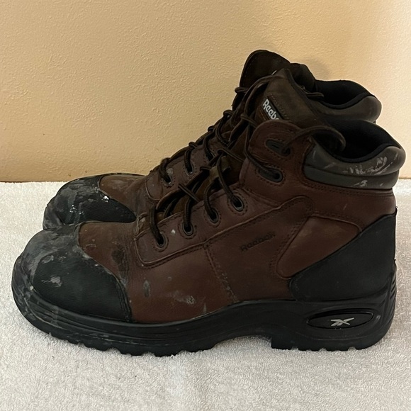 Reebok High Top Safety Steel Toe Shoes Sz 11W - Picture 6 of 13